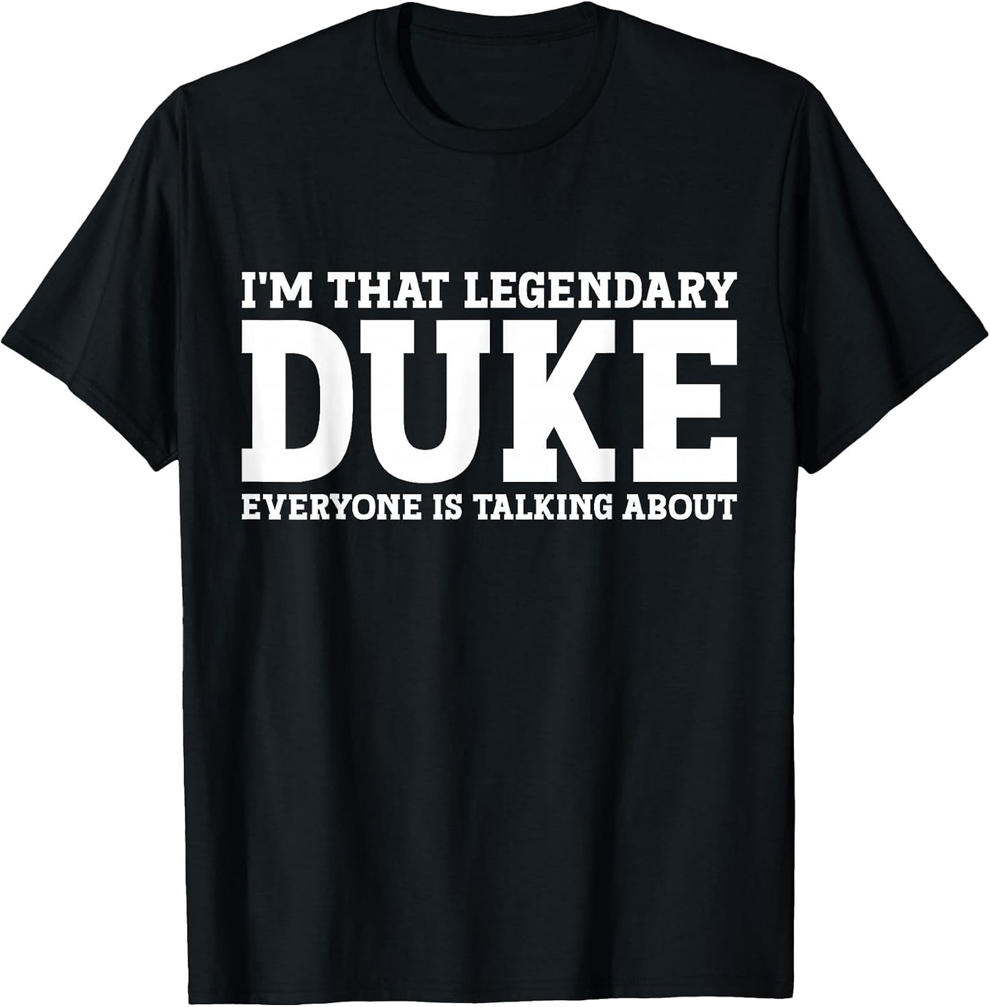 Duke Gifts Duke Tee Men Name Birthday Gifts