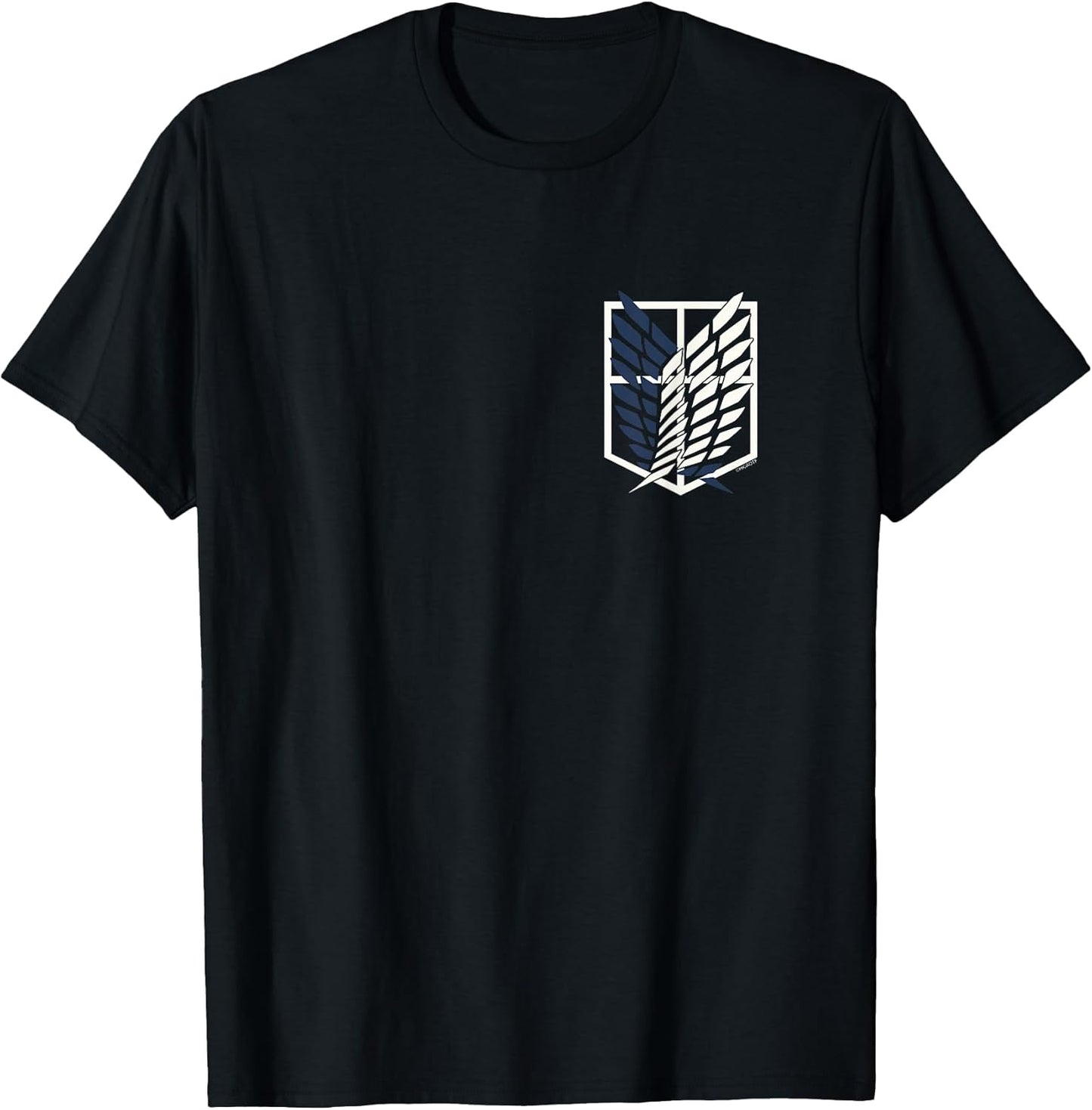 Small Scout Regiment Shield Chest Anime T-Shirt