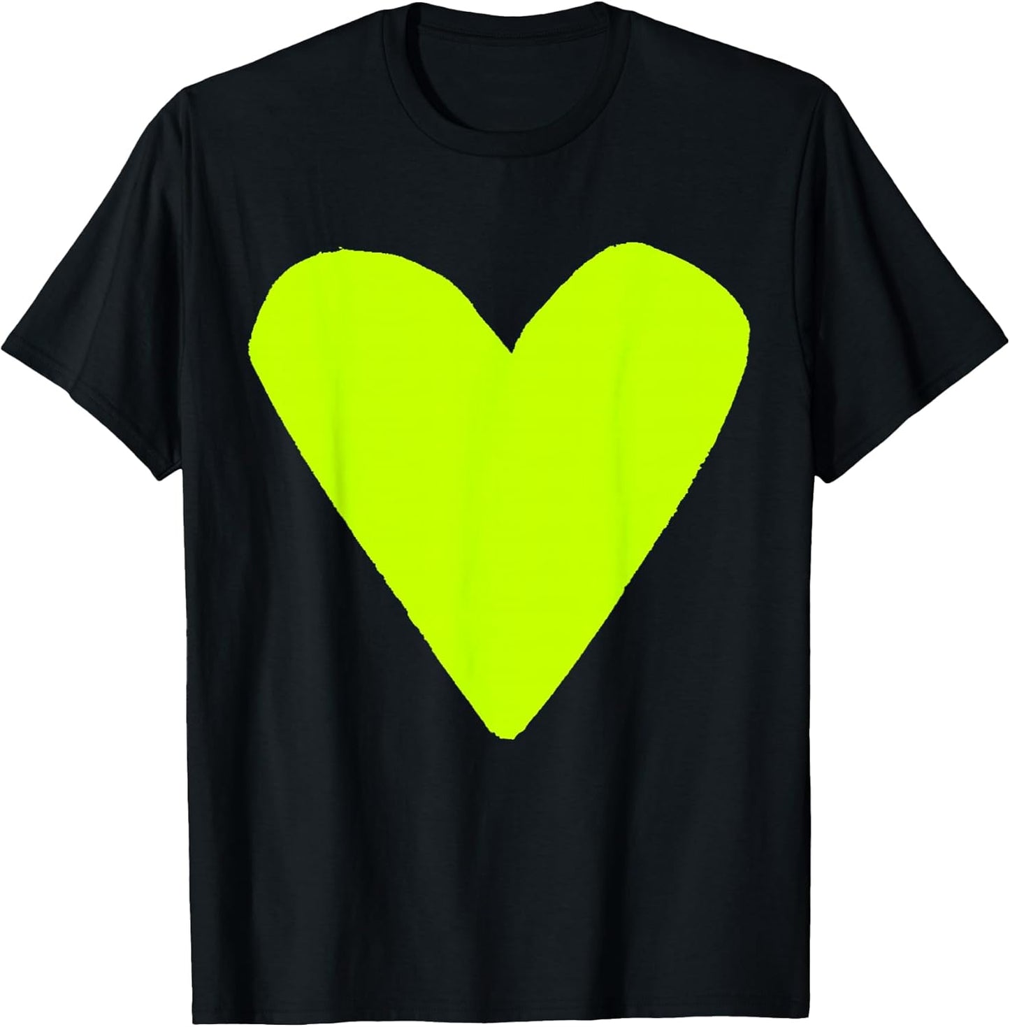 Pop Art Big Heart Graphic Tees