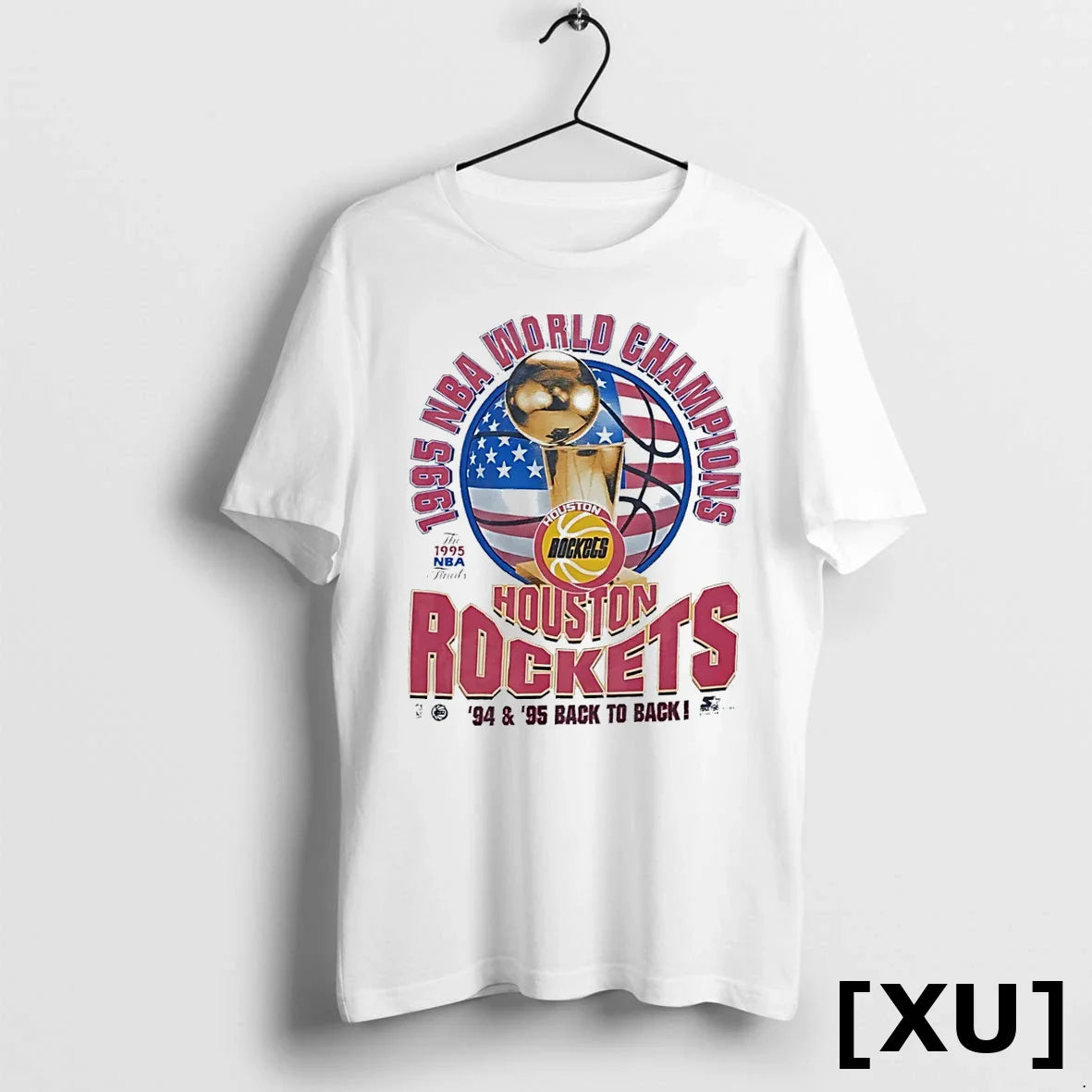 Houston Rockets 1995 Nba World Champions Vintage Tshirts Sweater