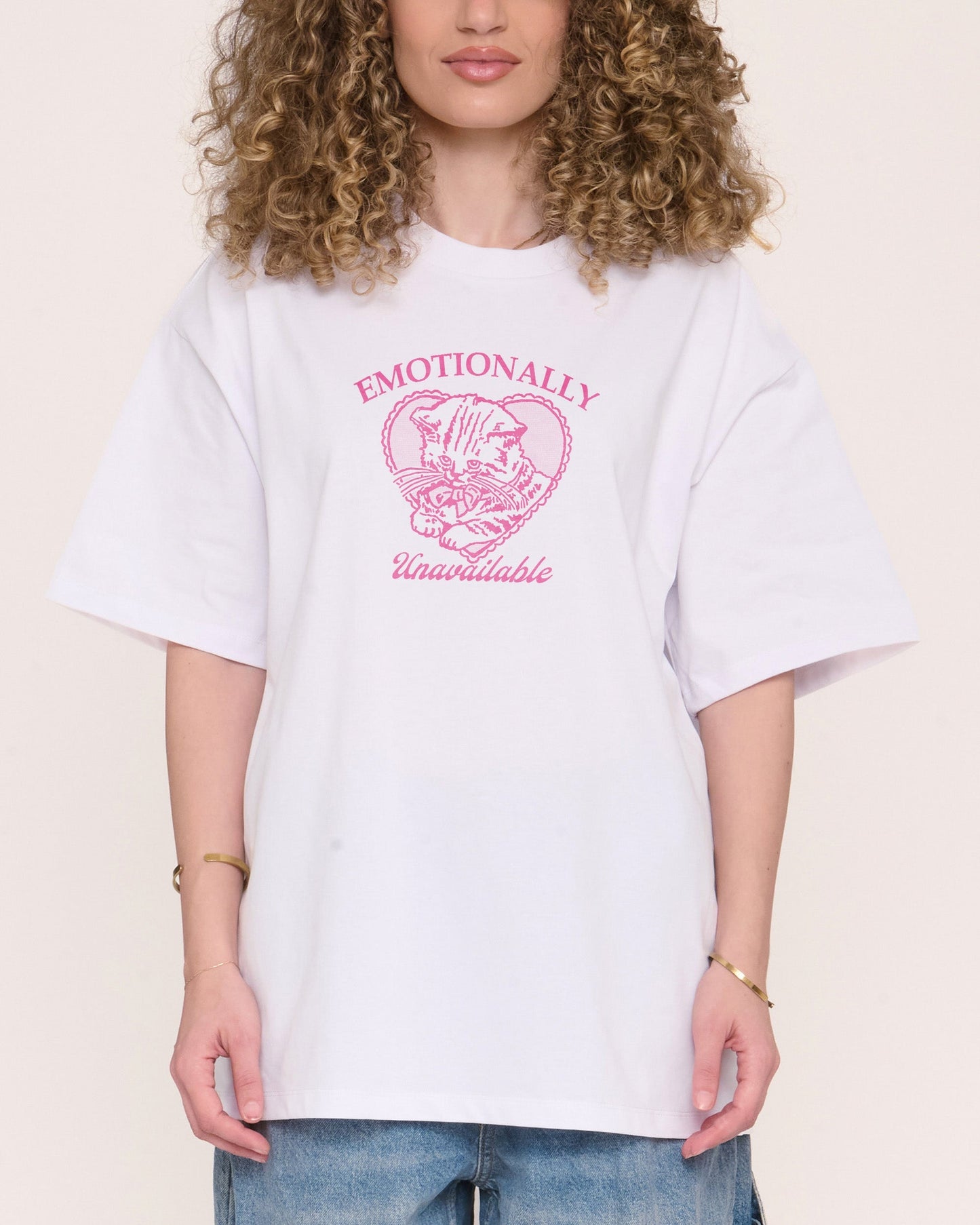 Emotionally Unavailable Oversized Tee