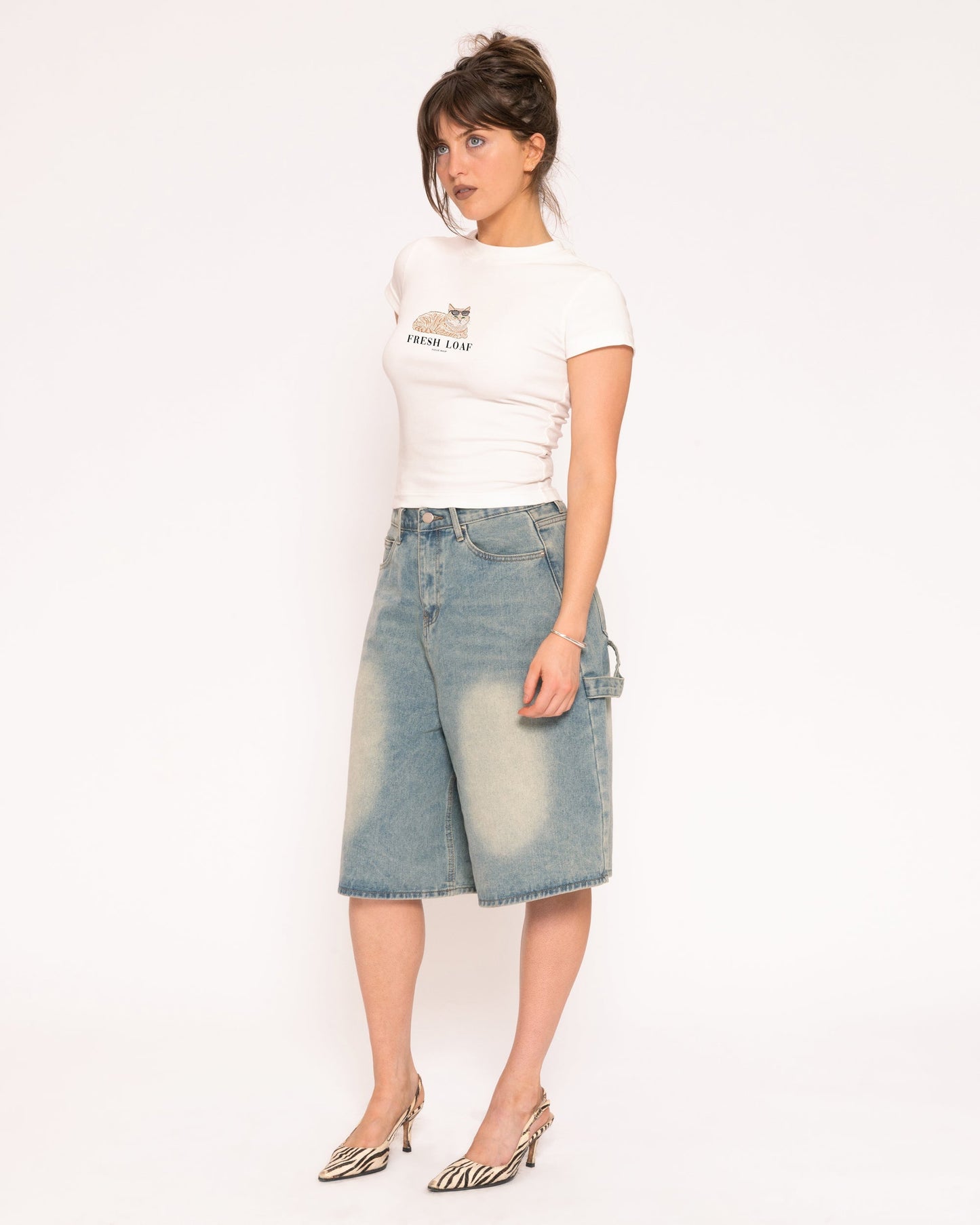 Fancy Fresh Loaf Longline Baby Tee