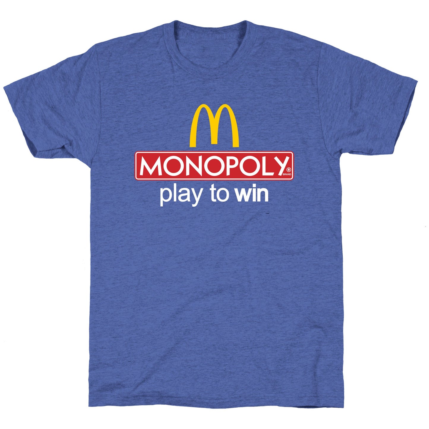 McDonalds Monopoly Unisex Triblend Tee