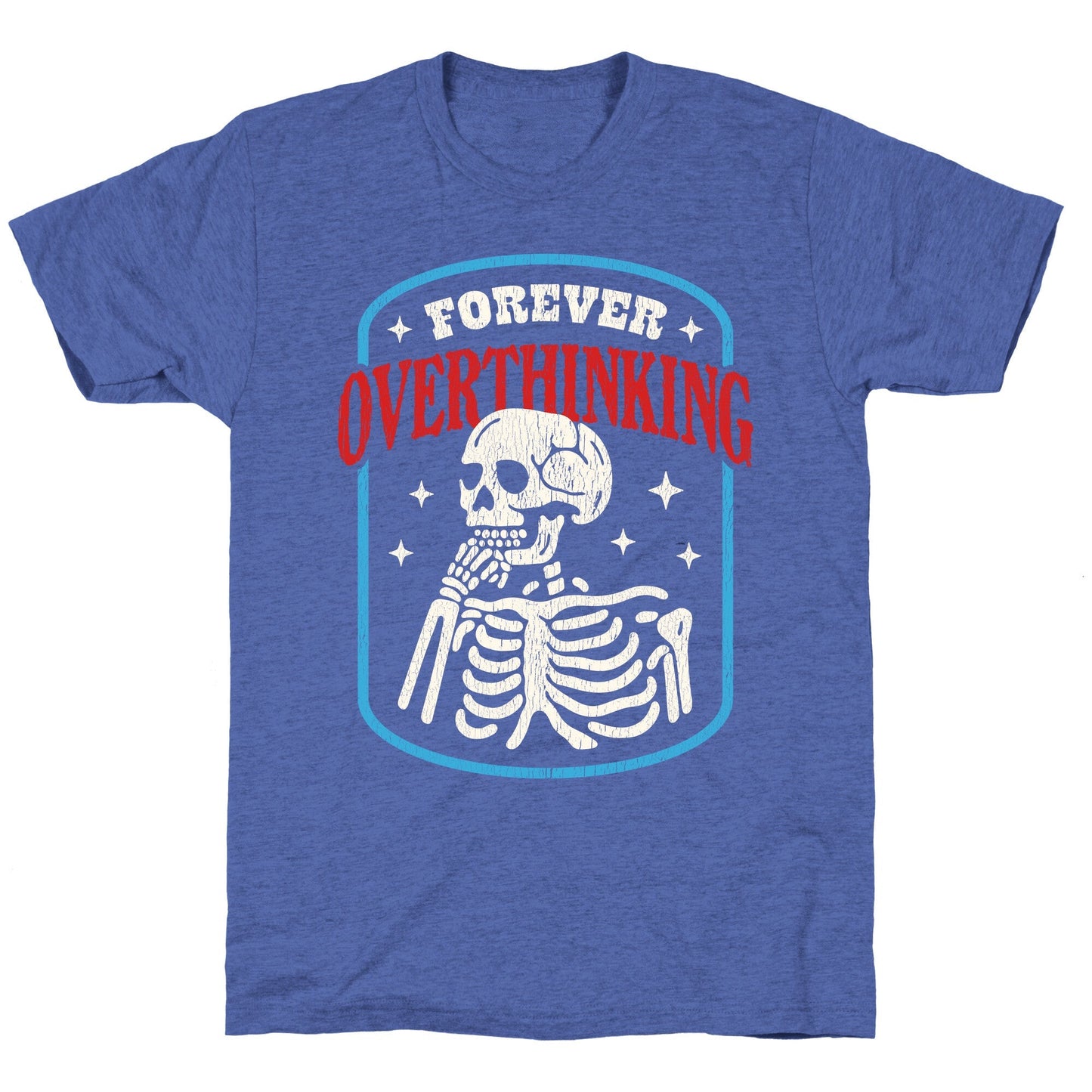 Overthinking Unisex Triblend Tee