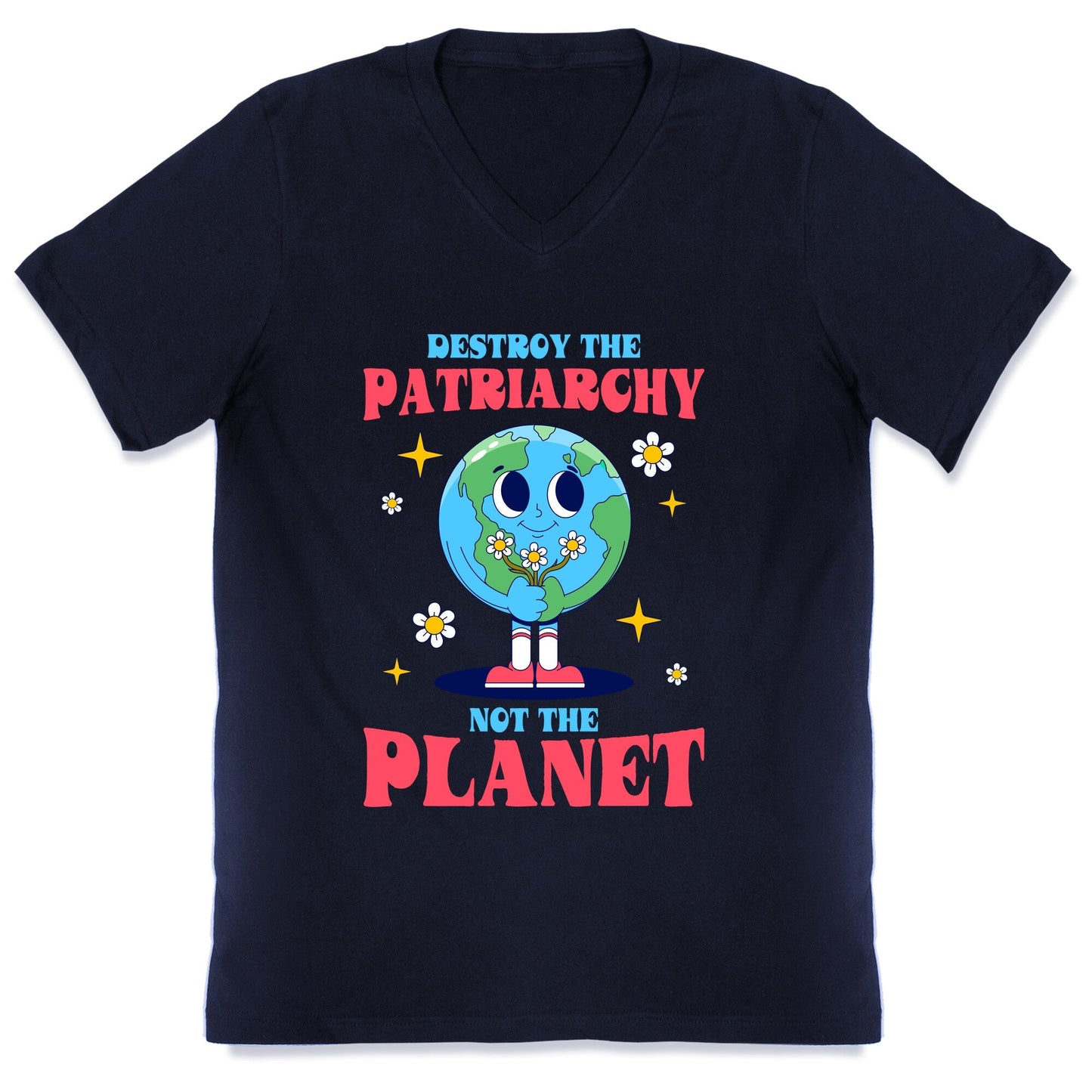 Destroy The Patriarchy V-Neck