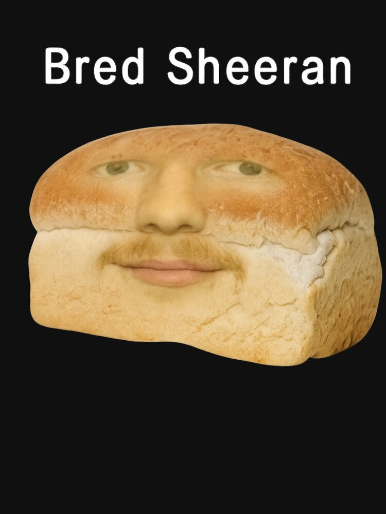 Bred Sheeran Original Bread Pun Character Design by flowerpower999