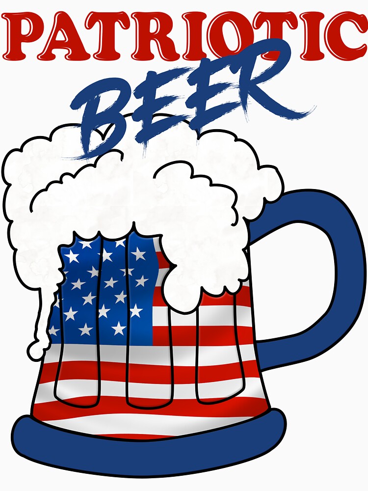 Patriotic beer by Lolly's Lane Shoppe