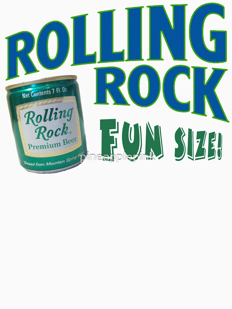 Rolling Rock Beer 8oz Beer Can Design by pineapplepink
