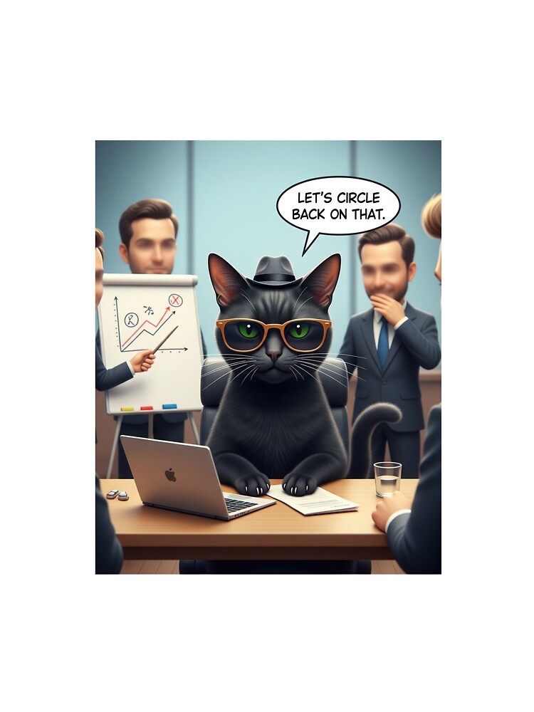 THE ENTREPRENEURIAL CAT by RISAGRAFICA