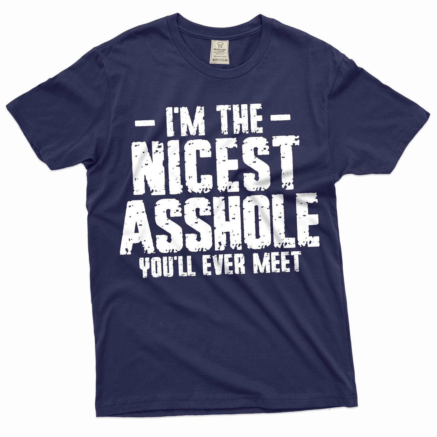 Men's Funny rude offensive T-shirt humorous tee shirt gift tee adult humor tee