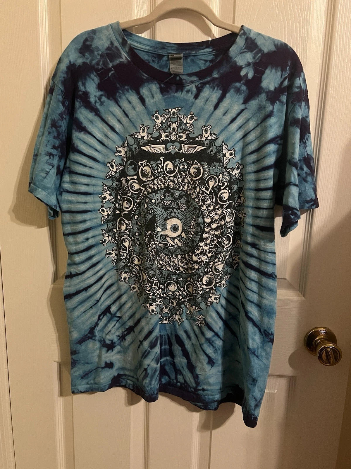 #Grateful Dead "Eyes of the World" Tie Dye T Shirt L