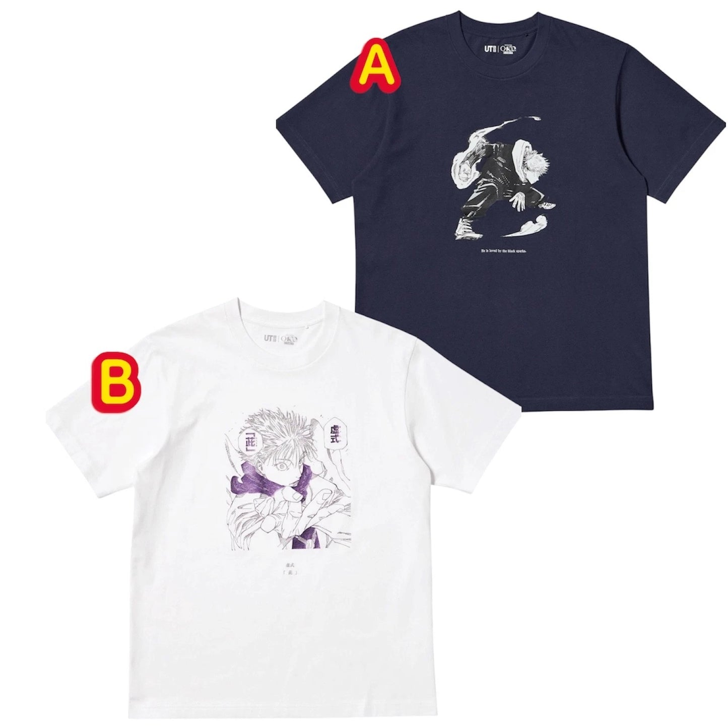 UNIQLO T-Shirts Jujutsu Kaisen Shueisha 100th anniversary MANGA XS-4XL (JPsize)