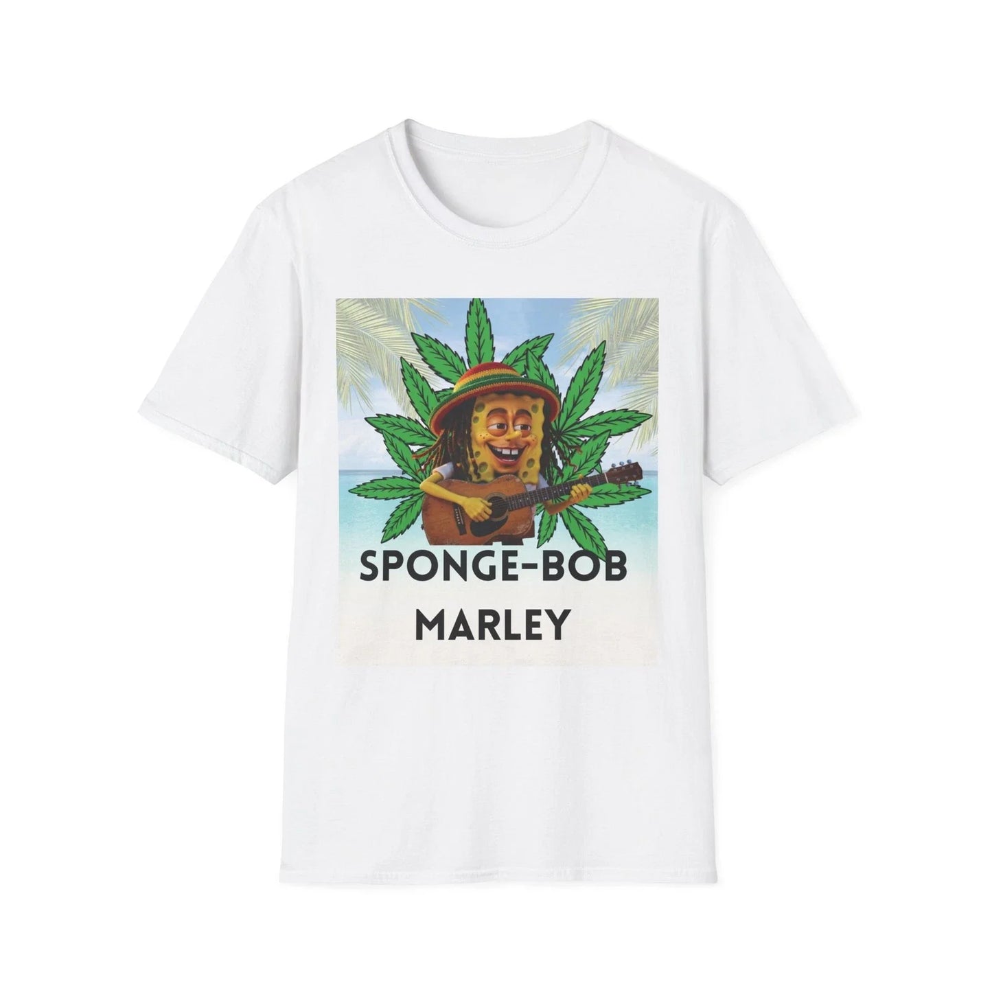 Reggae Sponge-Bob T-Shirt | Cartoon