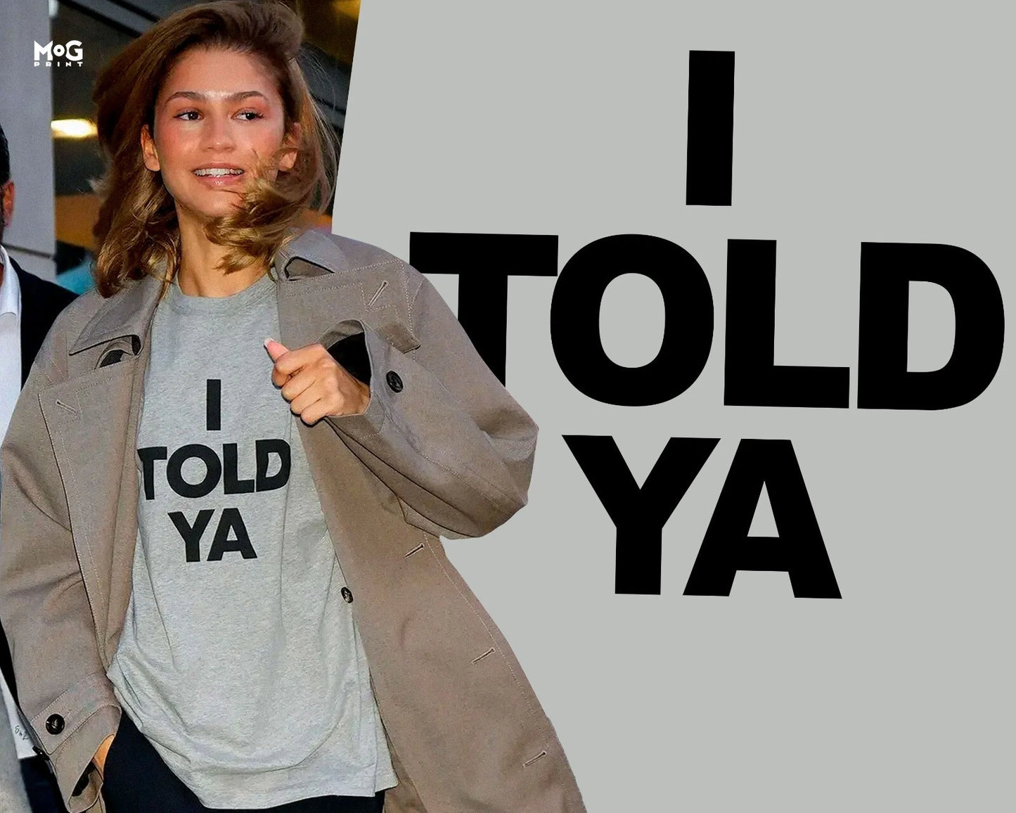 I Told Ya T-shirt Cute Movie Shirt Funny Meme Tee Viral Zendaya Inspired Top
