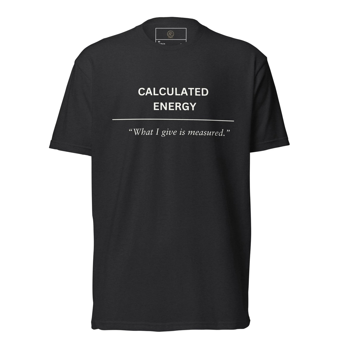 Calculated Collection Shirt | Premium Minimalist Unisex T-Shirt