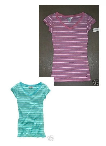 AEROPOSTALE Striped v-neck Shirt NWT