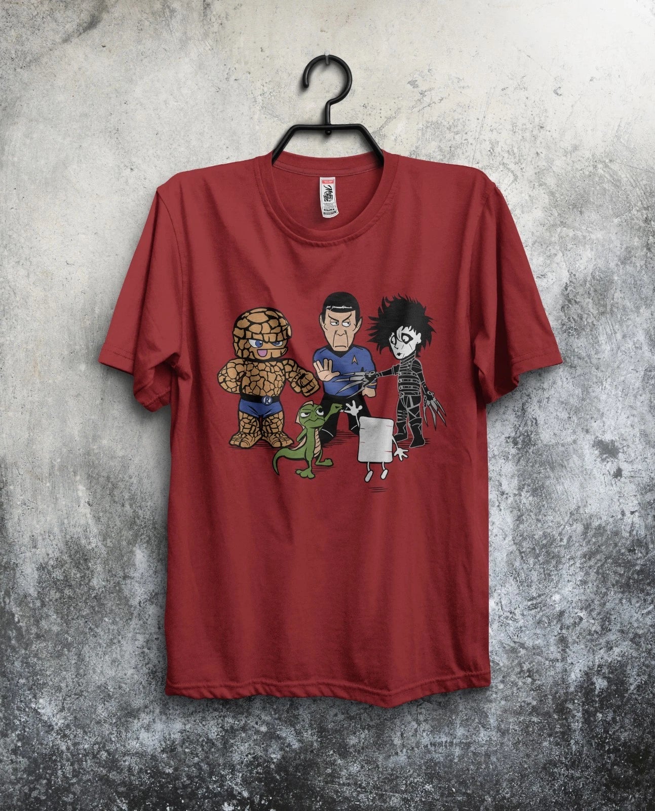 Rock Paper Scissors Lizard Spock Men's T-shirt Big Bang Theory Sheldon funny TV