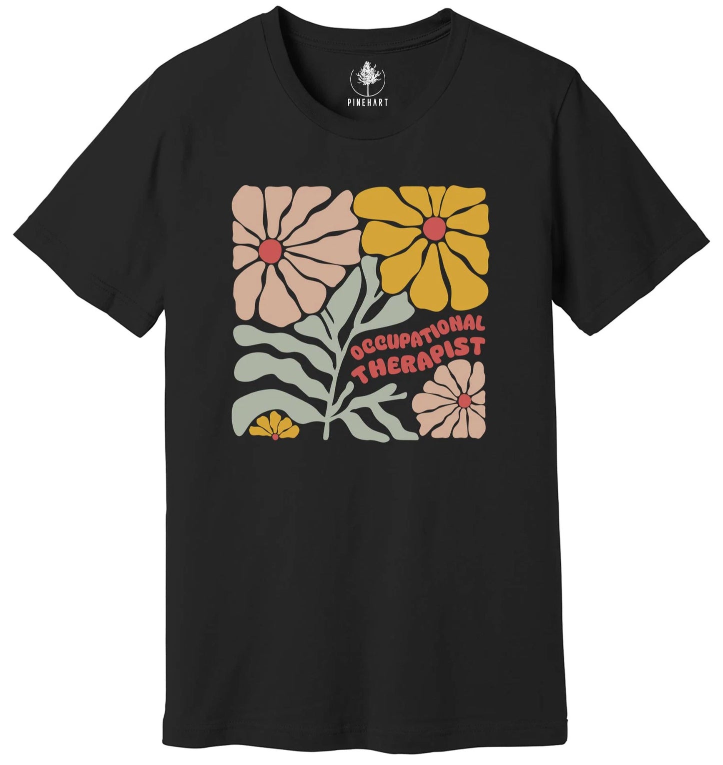 Floral Boho Occupational Therapist Shirt, Occupational Therapy Shirt