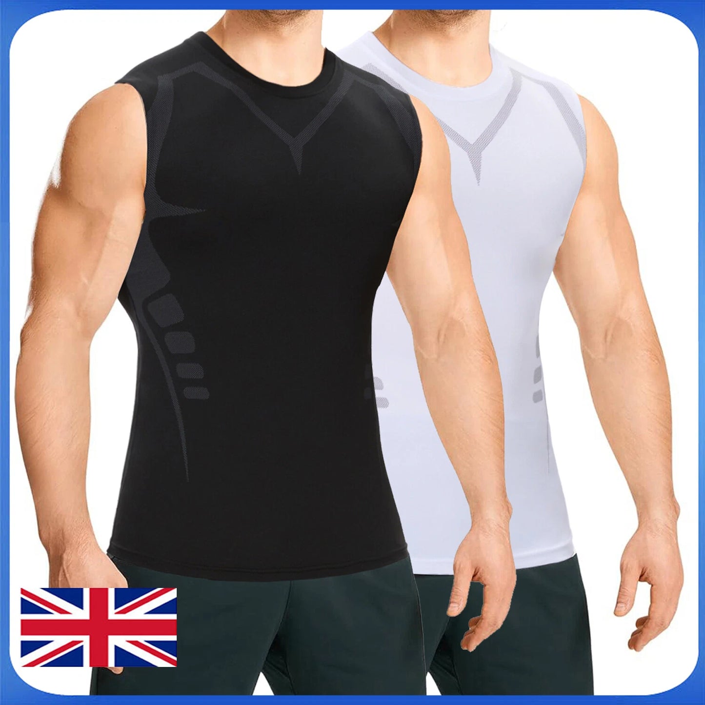Mens Breathable Comfortable Wicking Athletic Sports Muscle Tank Top Vest Singlet