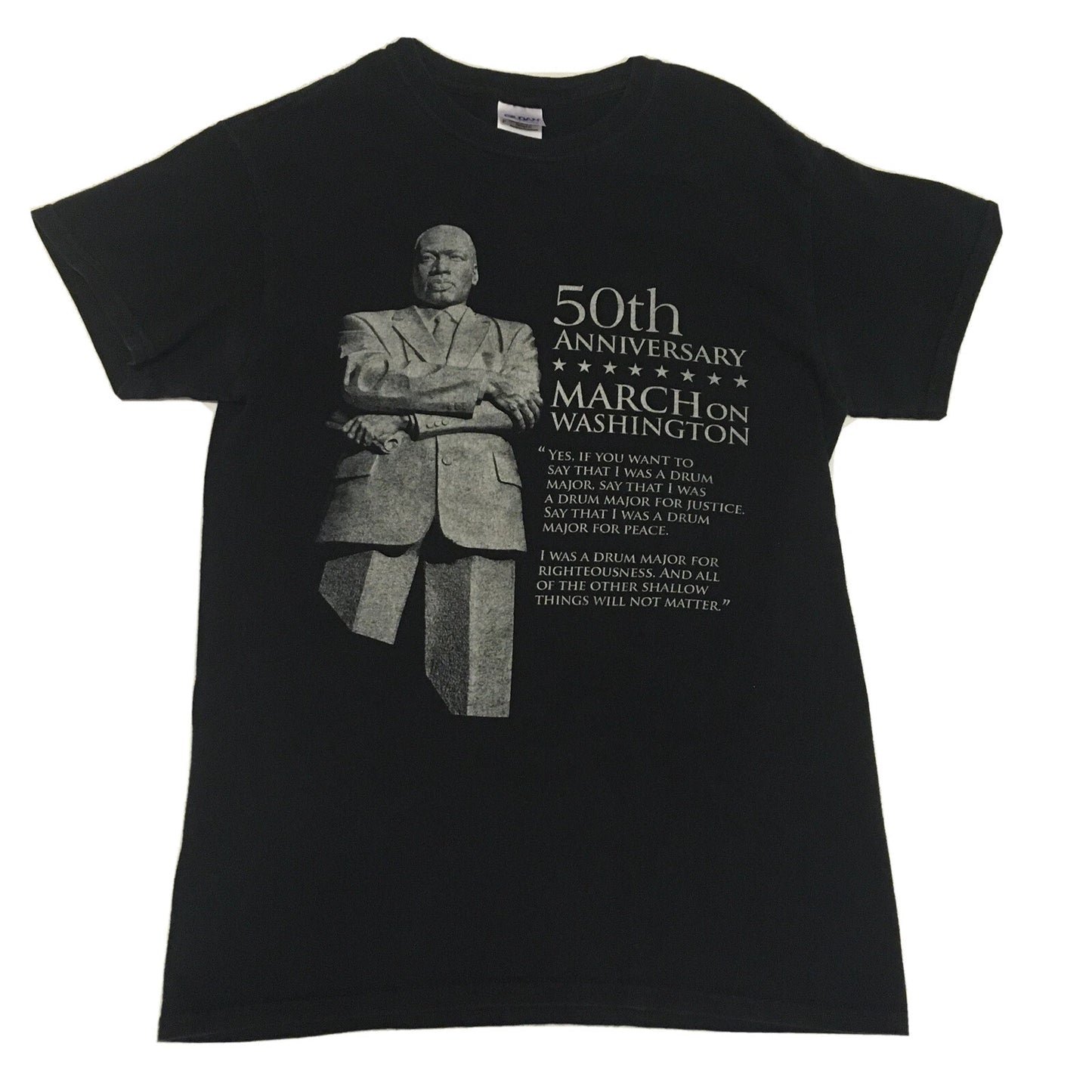 Vintage Martin Luther King Jr. T-Shirt Men’s Small Black History MLK Day 60s USA