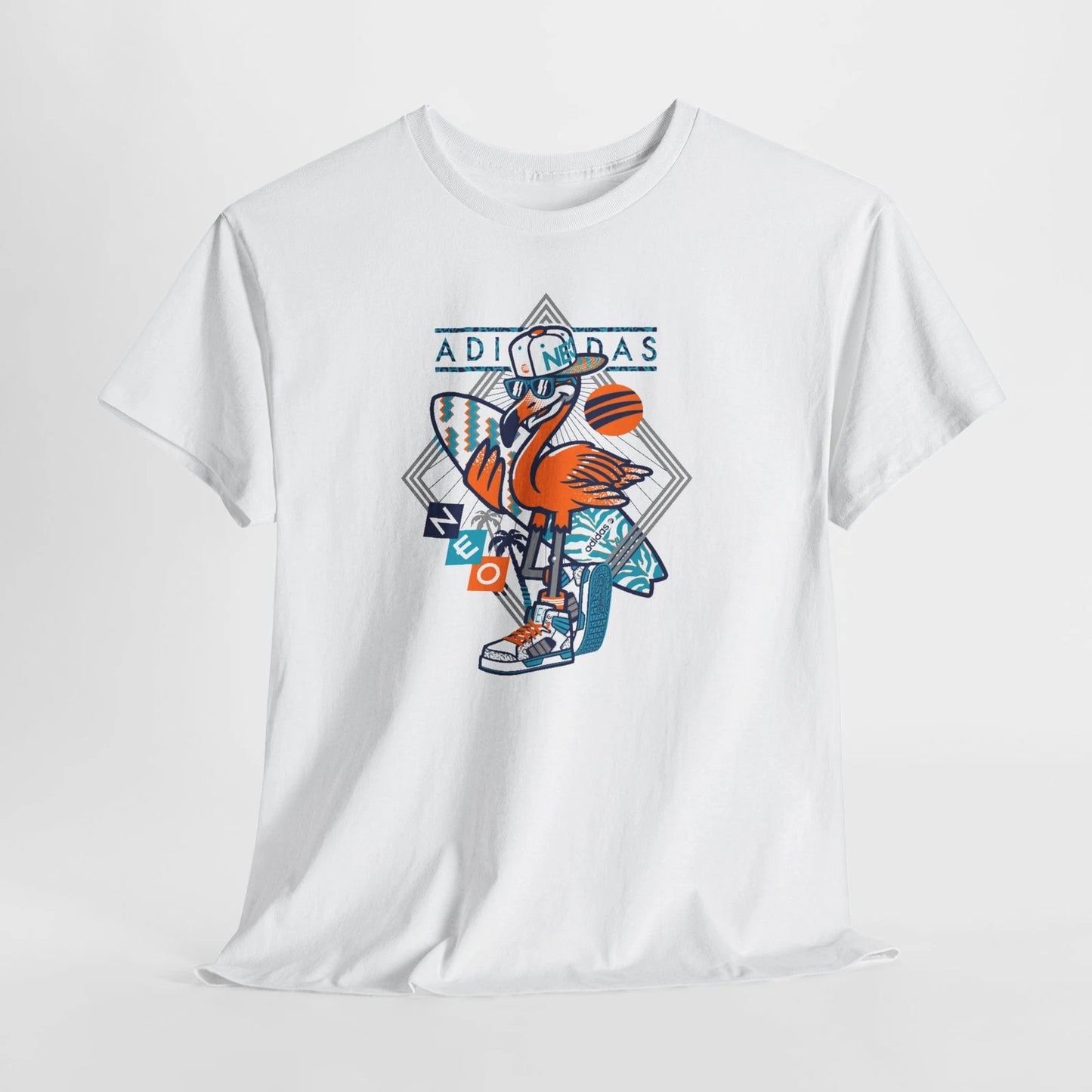 Trendy Fashion, Adidas Neo Unisex Tee Shirt Casual Affordable Style Teens Adults