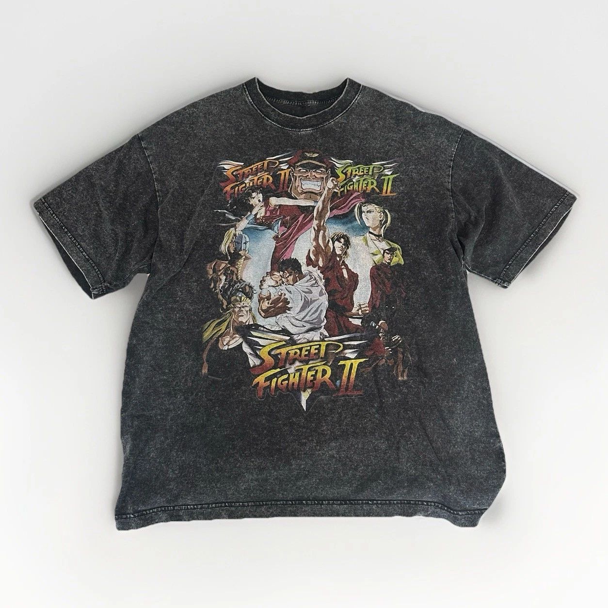 Street Fighter Vintage Style T-Shirt Size XL Video Game Promo Unisex T-shirt, Sweatshirt, Hoodie, Long Sleeve Tee