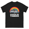 Scissor Timbers Rainbow Car Humor Lgbt Humor Lesbian Unisex T-shirt, Sweatshirt, Hoodie (1)