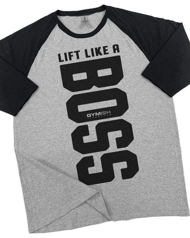 012. Lift Like Boss Workout Gym T-Shirts