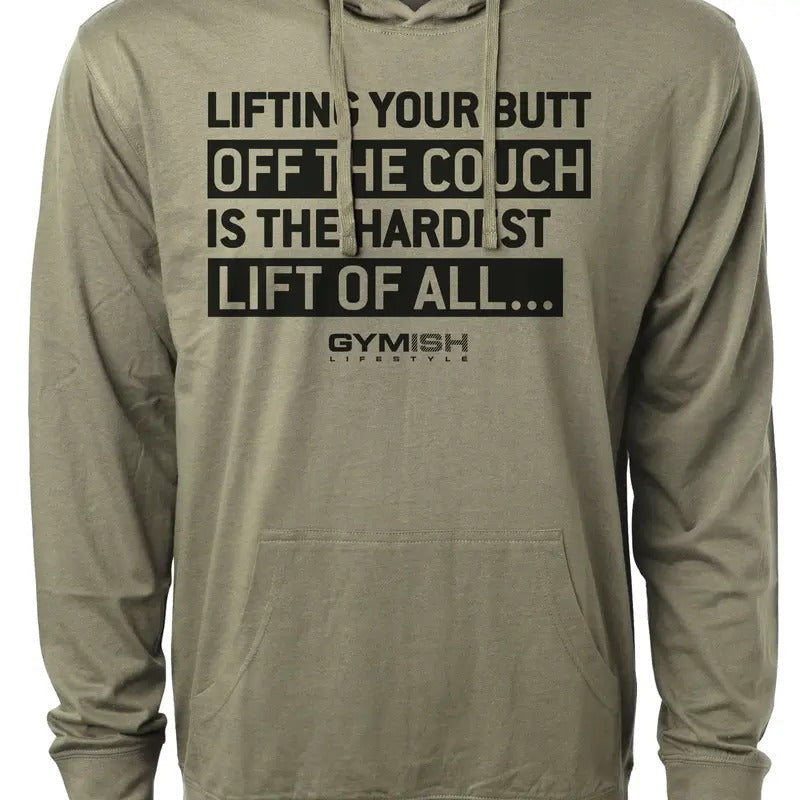 081. Hardest Lift Workout Gym Cotton Menswear T-Shirts