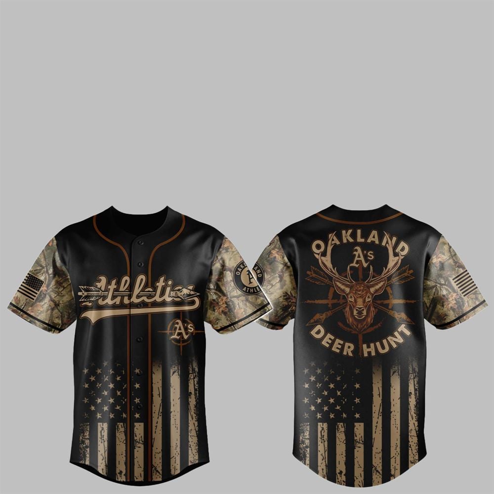 2025 Athletics Deer Hunting Jersey - Grishko.com