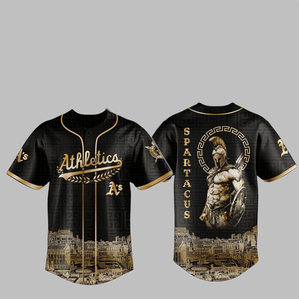 2025 Athletics Spartacus Jersey - Grishko.com