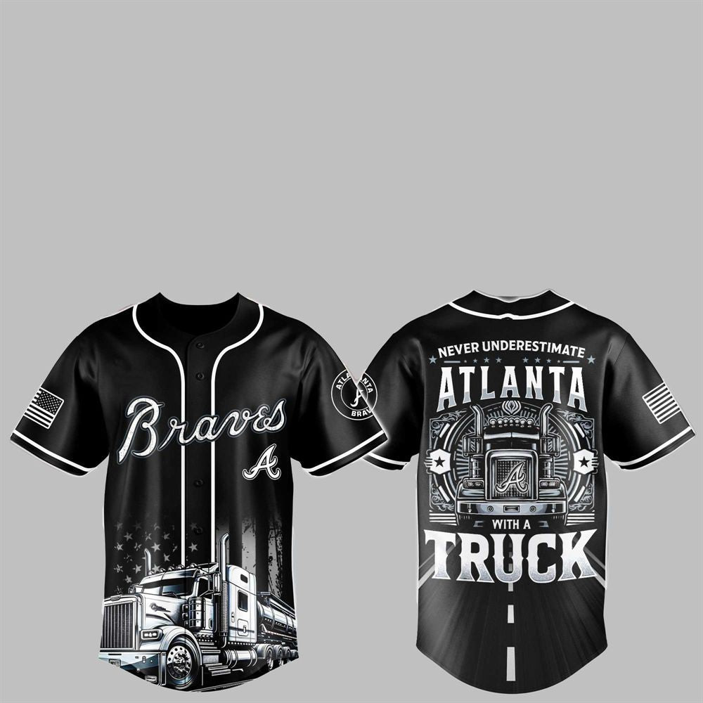2025 Braves Nation Truck Driver Appreciation Week Jersey - Grishko.com