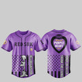 2025 Red Sox National Purple Heart Day Jersey - Grishko.com