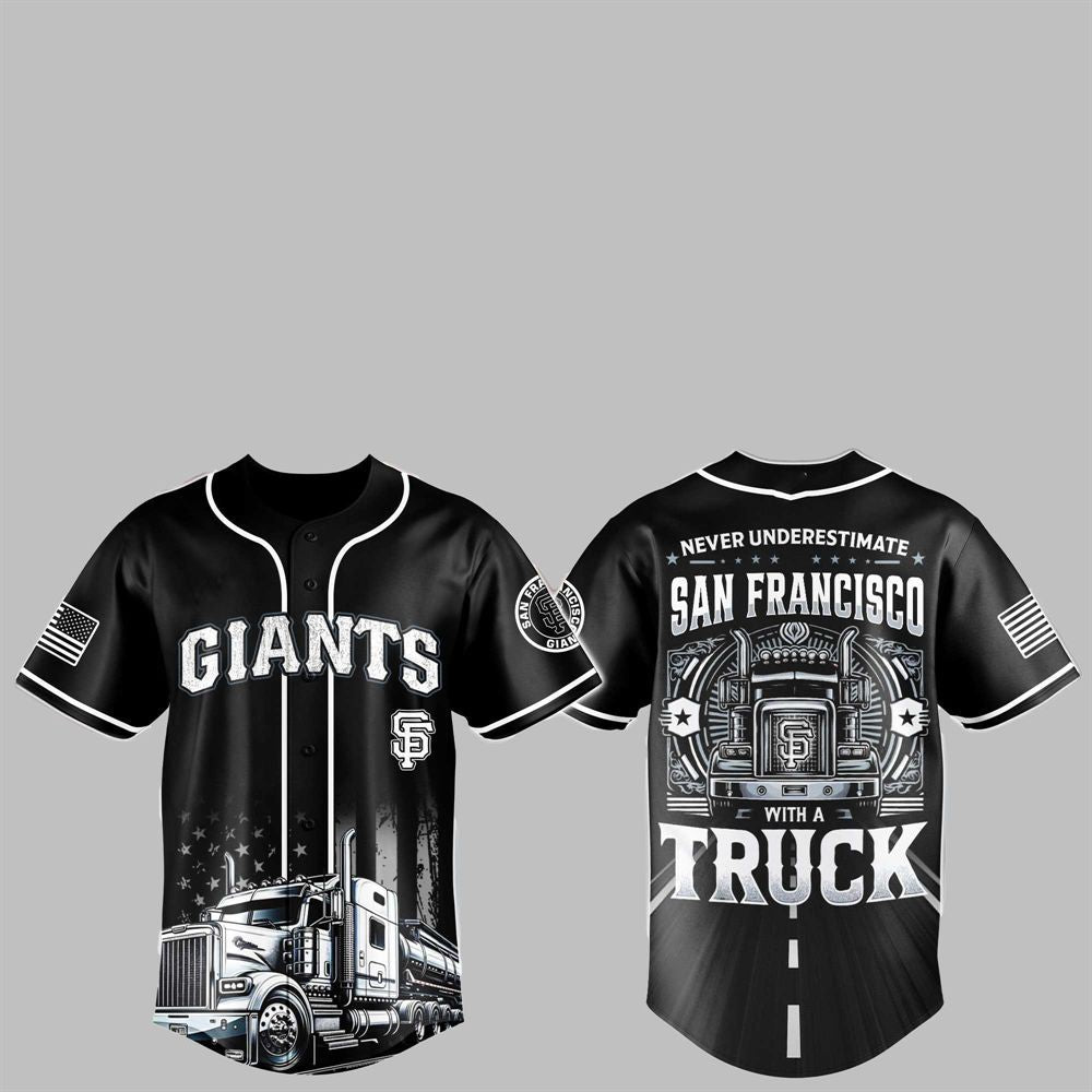 2025 SF Giants Nation Truck Driver Appreciation Week Jersey - Grishko.com