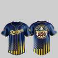 LA Dodgers US NAVY 250th Birthday Celebration Jersey - Grishko.com