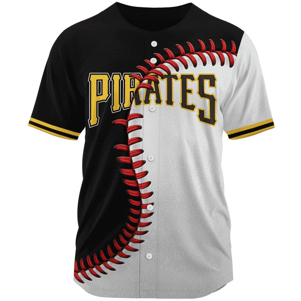 MLB Pittsburgh Pirates Personalized Mix Baseball Jersey Gift for Men Women - Bafud