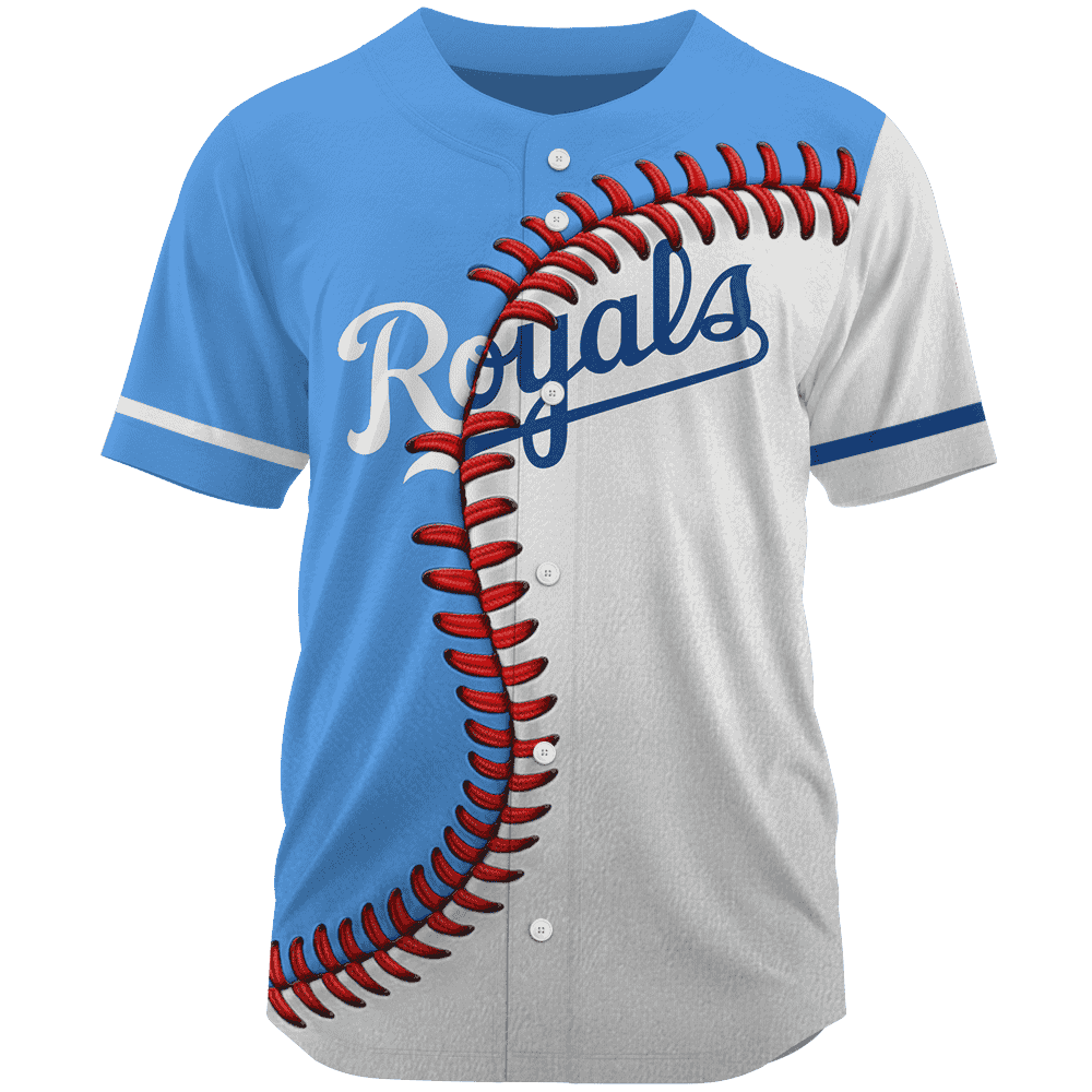 MLB Kansas City Royals Personalized Mix Baseball Jersey Gift for Men Women - Bafud