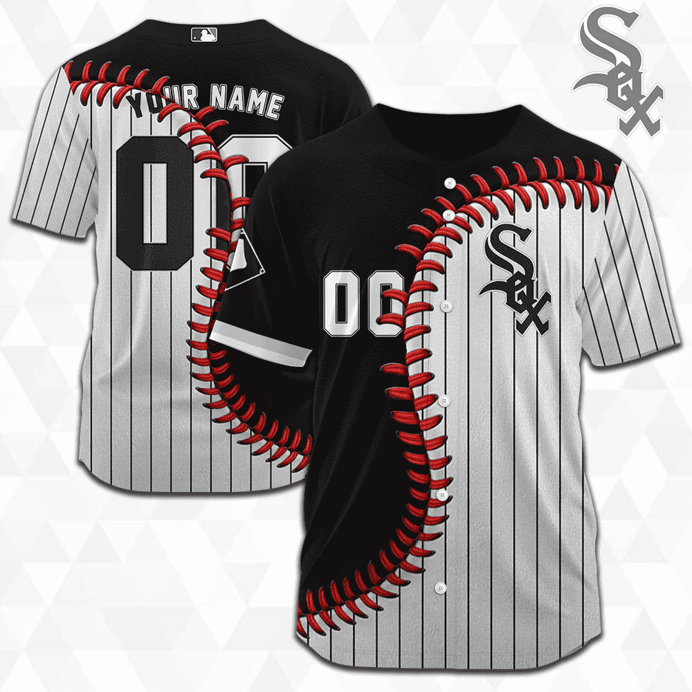 MLB Chicago White Sox Personalized Mix Baseball Jersey Gift for Men Women - Bafud