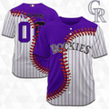MLB Colorado Rockies Personalized Mix Baseball Jersey Gift for Men Women - Bafud