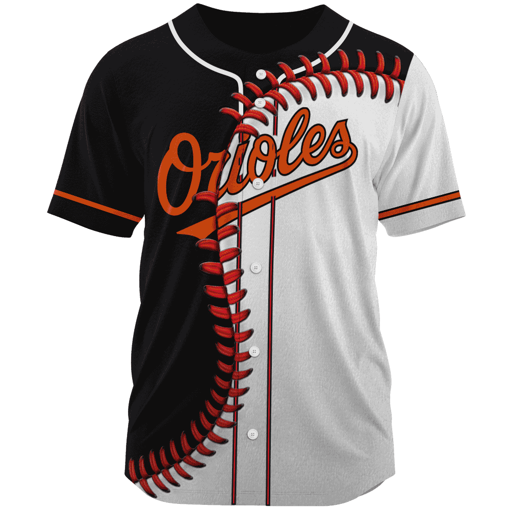 MLB Baltimore Orioles Personalized Mix Baseball Jersey Gift for Men Women - Bafud