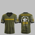 2025 Commanders 250th Anniversary US Army Jersey - Grishko.com