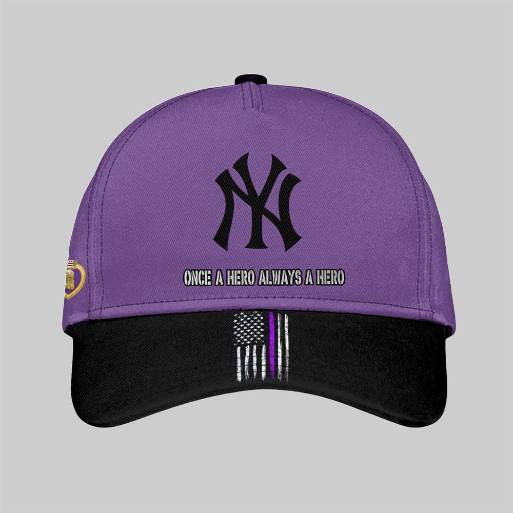 2025 NY Yankees National Purple Heart Day Jersey - Grishko.com