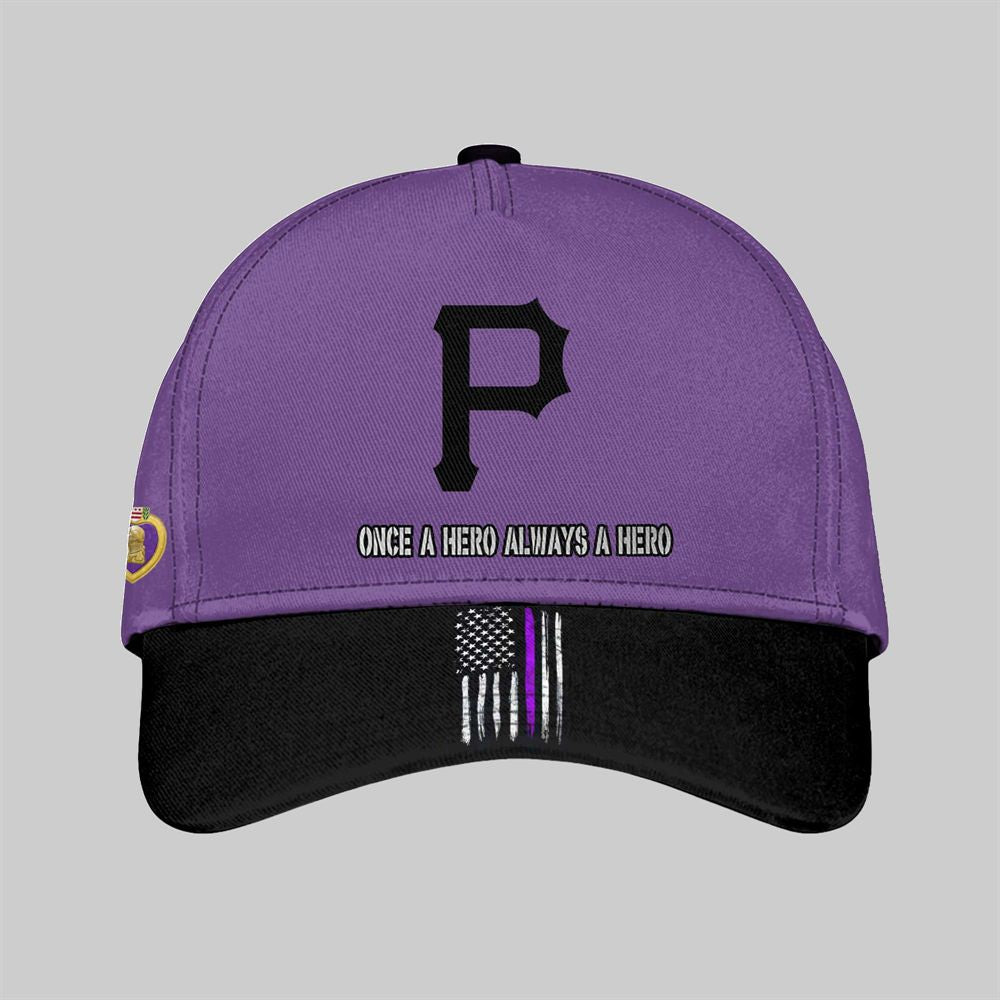 2025 Pirates National Purple Heart Day Jersey - Grishko.com