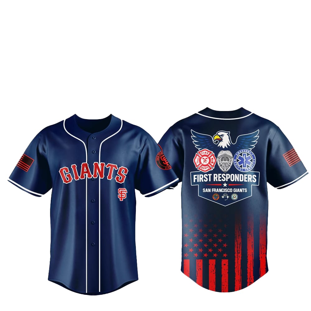 2025 SF Giants First Responders Night Jersey - Grishko.com