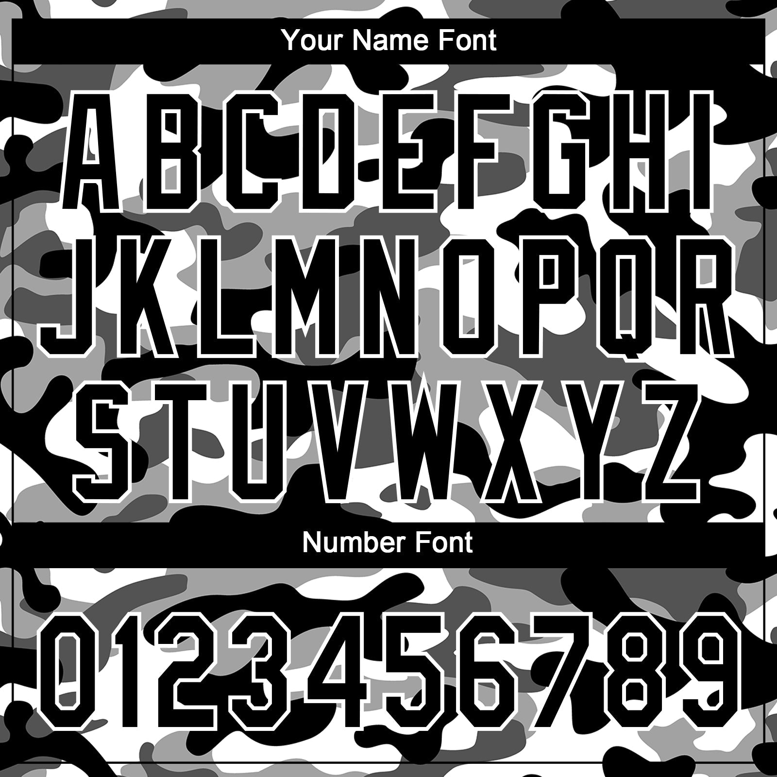 Custom Black Black-Camo 3D Pattern Design Authentic Baseball Jersey