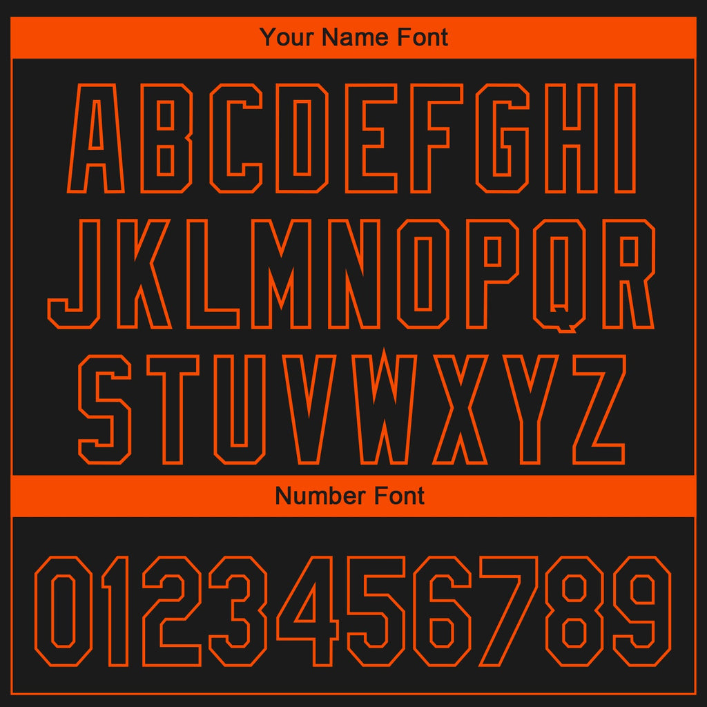 Custom Black Orange 3D Philadelphia City Edition Fade Fashion Authentic Baseball Jersey