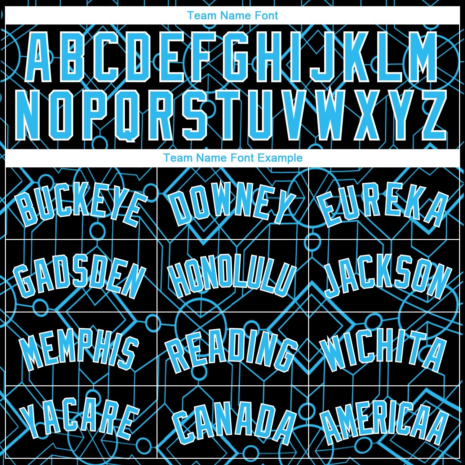 Custom Black Sky Blue-White Geometric Shapes Authentic City Edition Basketball Jersey