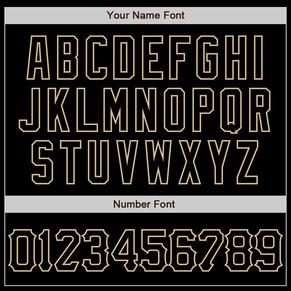 Custom Black Vegas Gold 3D Pattern Design Abstract Splatter Grunge Art Authentic Baseball Jersey
