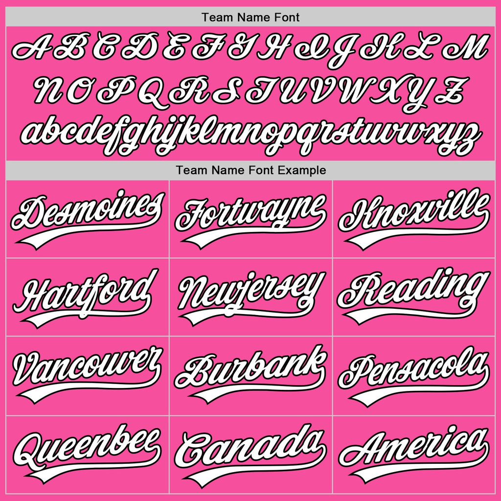 Custom Graffiti Pattern Pink Light Blue-Black 3D Scratch Authentic Baseball Jersey