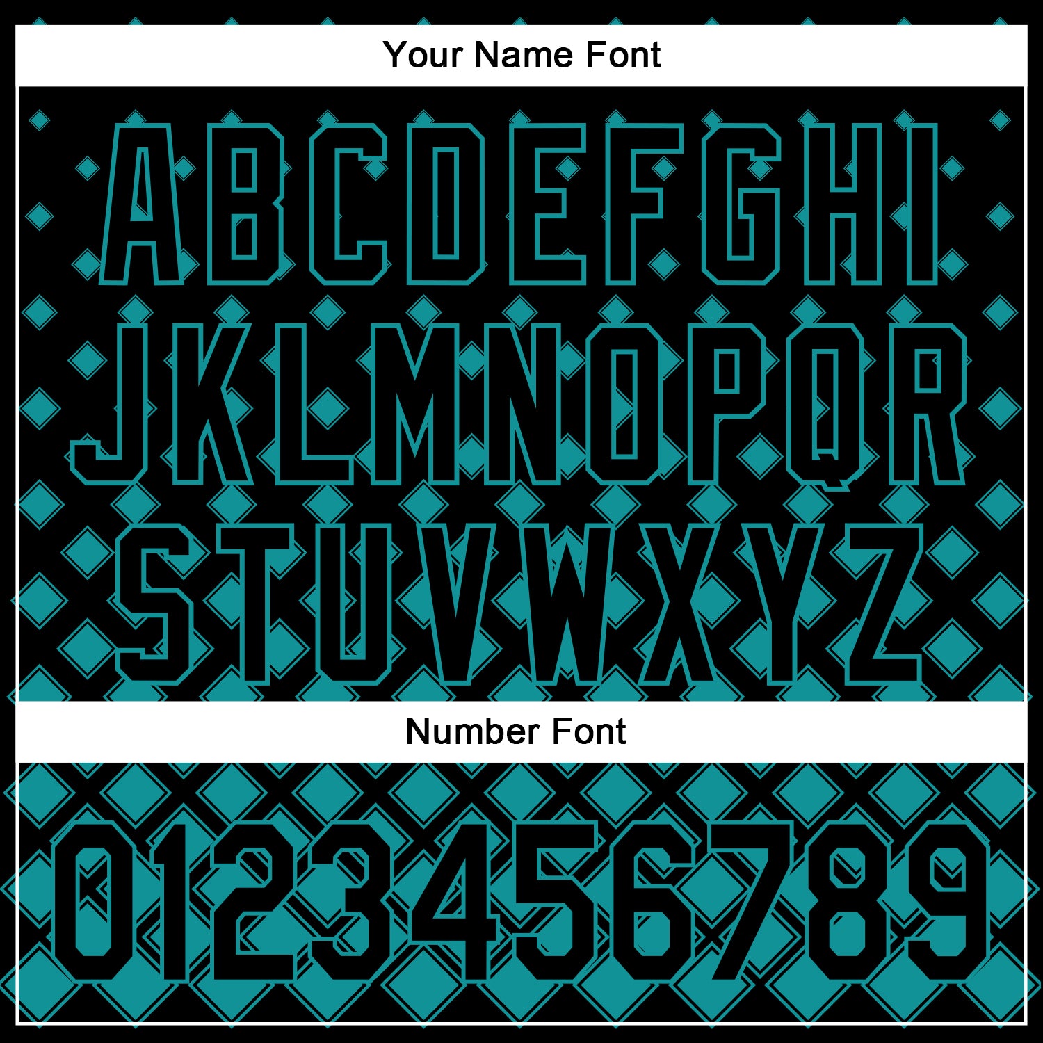 Custom Black Teal 3D Pattern Design Geometric Shapes Authentic Baseball Jersey